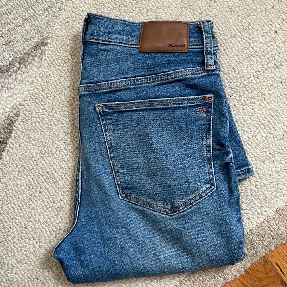 MADEWELL 9” MID-RISE SKINNY CROP JEANS